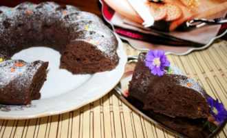 Постный шоколадный пирог рецепт