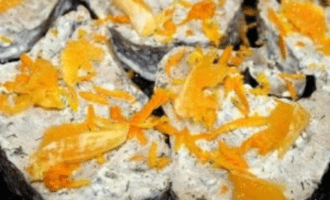 цедра апельсина с рыбой