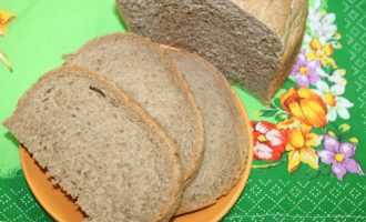домашний Ржаной хлеб в хлебопечке