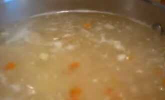 Бульон для супа с зеленой фасолью