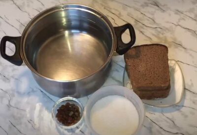 Ингредиенты для Кваса домашнего хлебного без дрожжей