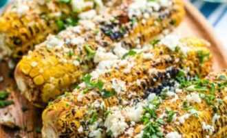 Вкусная кукуруза по-мексикански